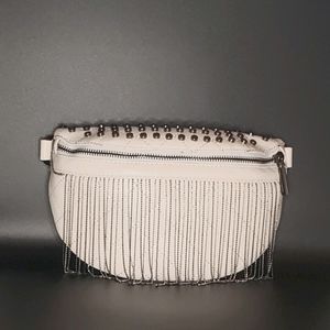 Tassel/Stud Messenger Bag